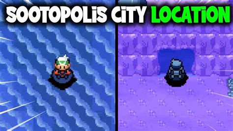 how to get to sootopolis|Appendix : Emerald walkthrough/Section 16 .
